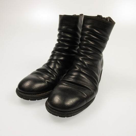 【中古】 Back Zip Boots ブーツ 986X ブラック