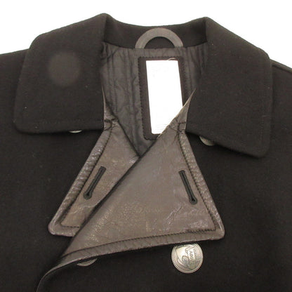 【中古】W)TAPS | ダブルタップス BLACK WATCH ピーコート 2008/2ND SPDT-JK-M02 ブラック