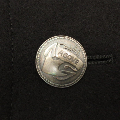 【中古】W)TAPS | ダブルタップス BLACK WATCH ピーコート 2008/2ND SPDT-JK-M02 ブラック