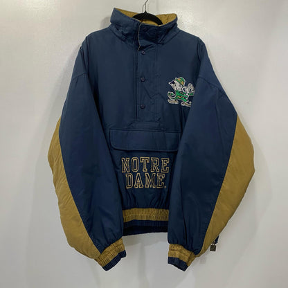 NOTRE DAME FIGHTING IRISH ブルゾン ネイビー サイズ：XL【姫路東店】