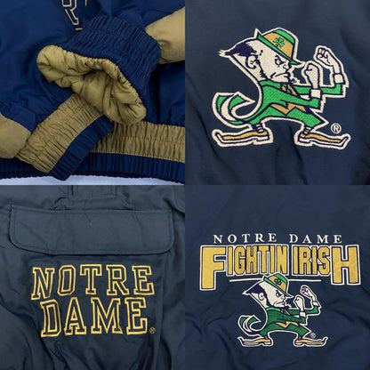 NOTRE DAME FIGHTING IRISH ブルゾン ネイビー サイズ：XL【姫路東店】