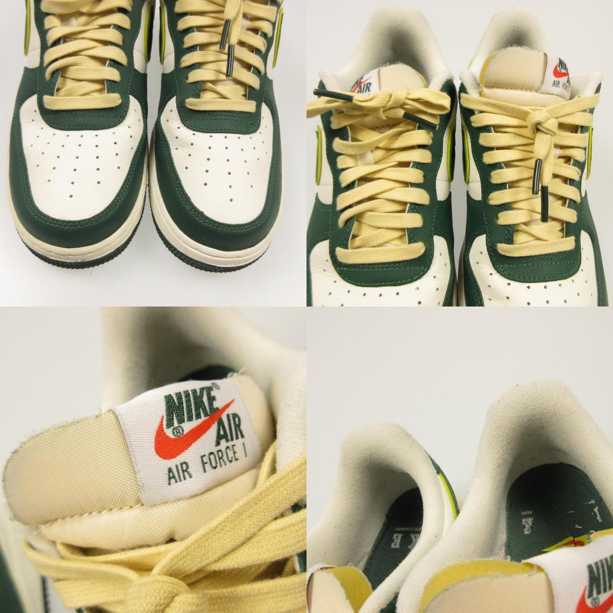 [Used] NIKE | Nike AIR FORCE 1 07 LOW Sail/Noble Green Sneakers FD0341-133 Green 27cm