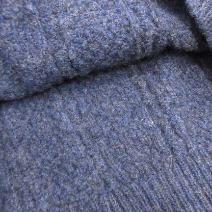 【中古】WOOLRICH | ウールリッチ ニット 年式:80s 香港製 ネイビー サイズ：L