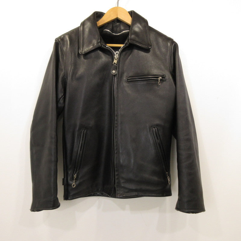 【Used】schott | Schott Leather 643 Black Size: 34