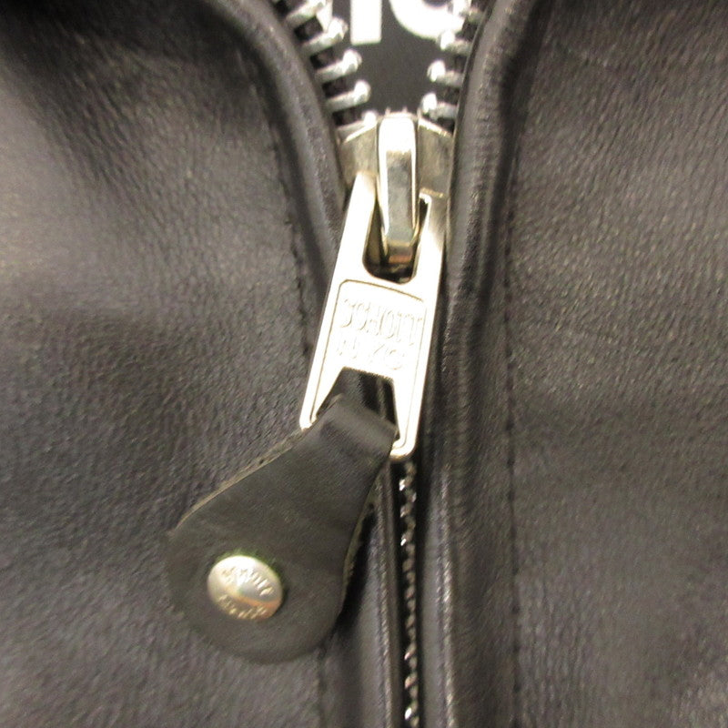 【Used】schott | Schott Leather 643 Black Size: 34