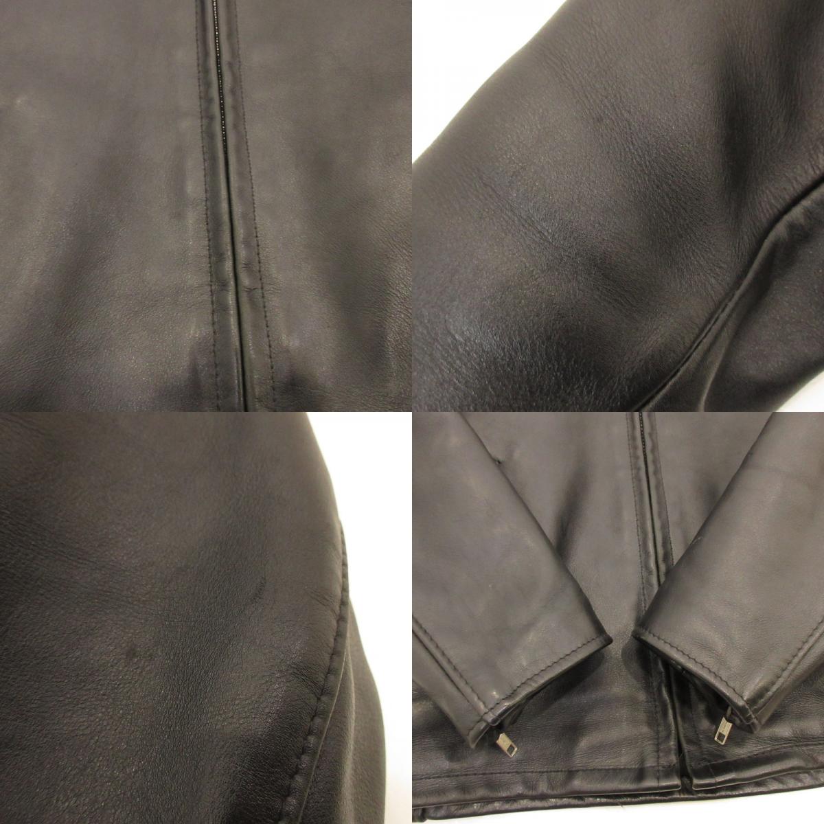 【Used】schott | Schott Leather 643 Black Size: 34