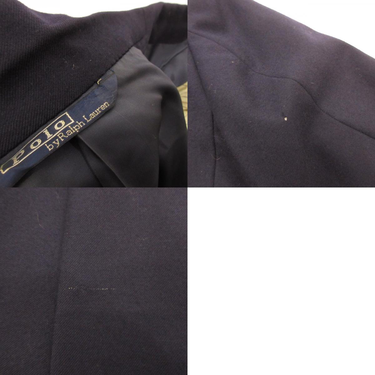 Used] POLO RALPH LAUREN | Polo Ralph Lauren Tailored Jacket Size: C92-W80-T170 Dark Navy