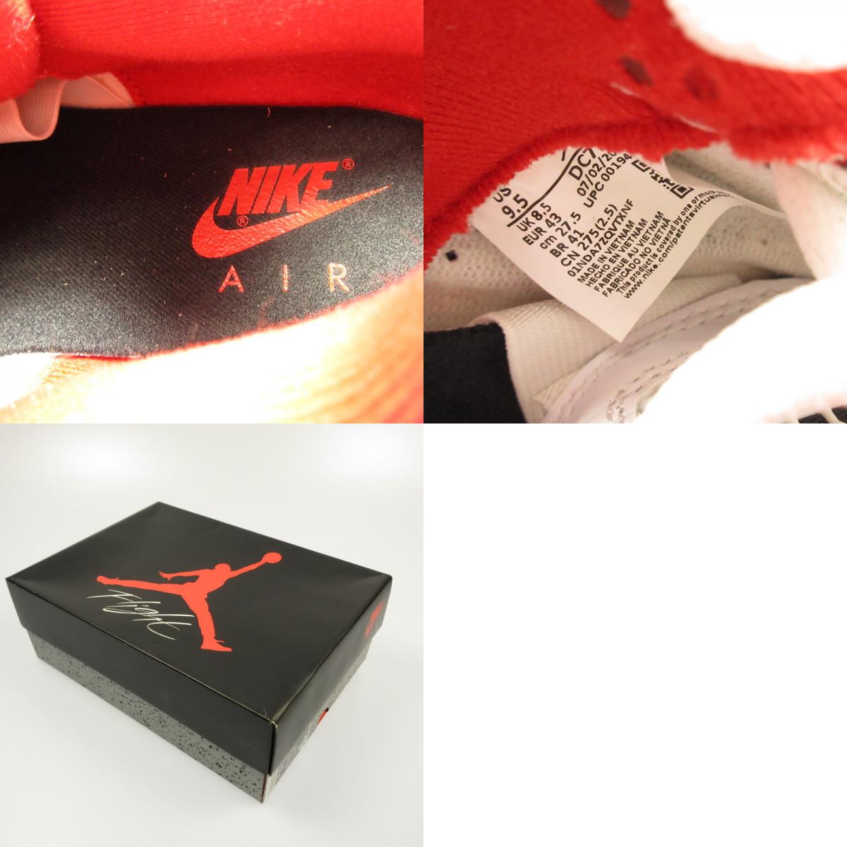 [Used] NIKE | Nike AIR JORDAN 4 RETRO OG 'FIRE RED' Sneakers DC7770-160 White 27.5cm