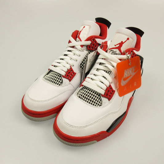[Used] NIKE | Nike AIR JORDAN 4 RETRO OG 'FIRE RED' Sneakers DC7770-160 White 27.5cm
