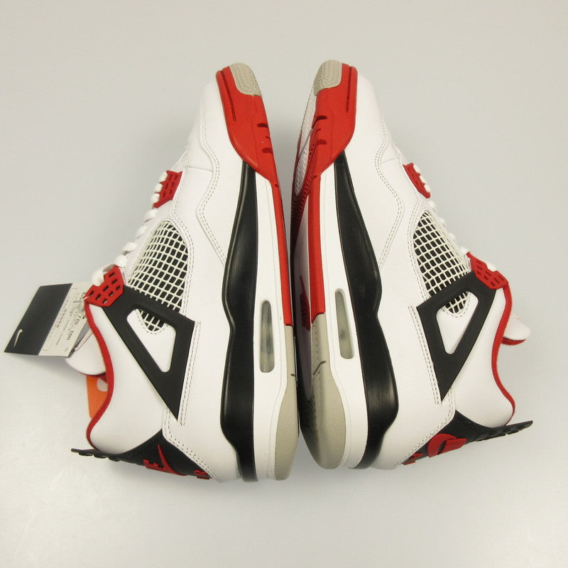 [Used] NIKE | Nike AIR JORDAN 4 RETRO OG 'FIRE RED' Sneakers DC7770-160 White 27.5cm
