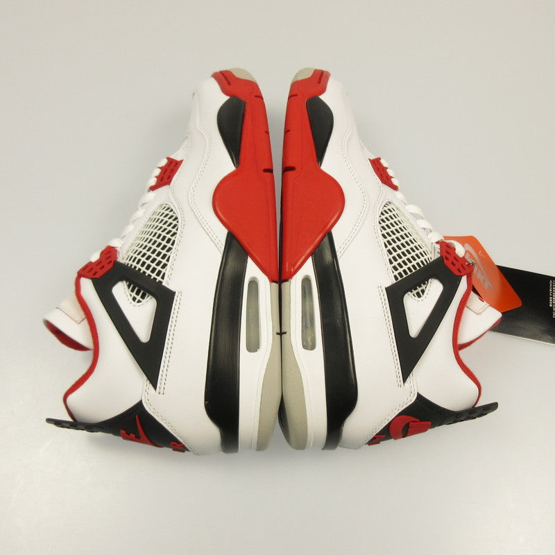 [Used] NIKE | Nike AIR JORDAN 4 RETRO OG 'FIRE RED' Sneakers DC7770-160 White 27.5cm