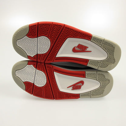 [Used] NIKE | Nike AIR JORDAN 4 RETRO OG 'FIRE RED' Sneakers DC7770-160 White 27.5cm