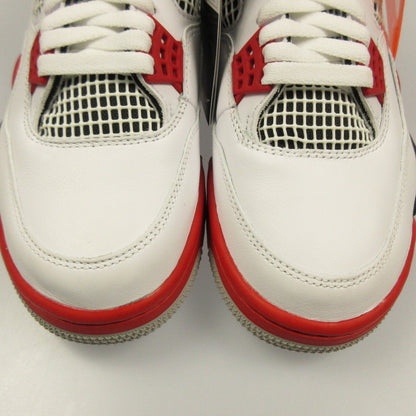 [Used] NIKE | Nike AIR JORDAN 4 RETRO OG 'FIRE RED' Sneakers DC7770-160 White 27.5cm