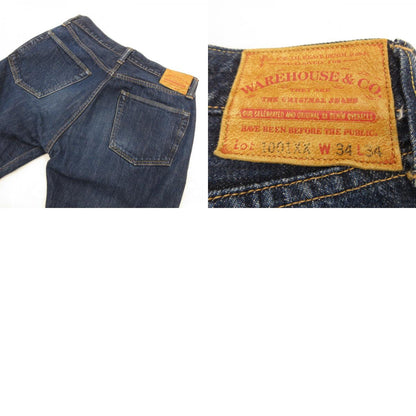 【中古】WARE HOUSE | ウェアハウス　ウエアハウス デニムパンツ Lot.1001XX ネイビー サイズ：34