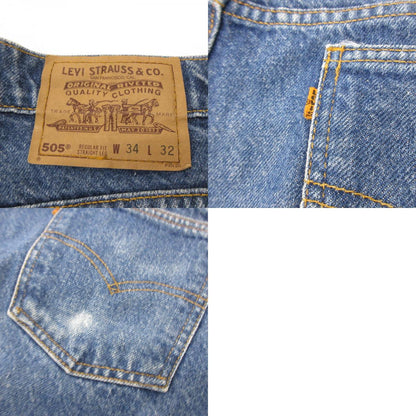 Used] Levi's | Levi's Lot.505 Denim Pants 40505-0215 Navy Size: 34