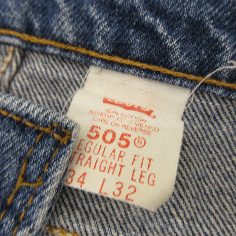 Used] Levi's | Levi's Lot.505 Denim Pants 40505-0215 Navy Size: 34