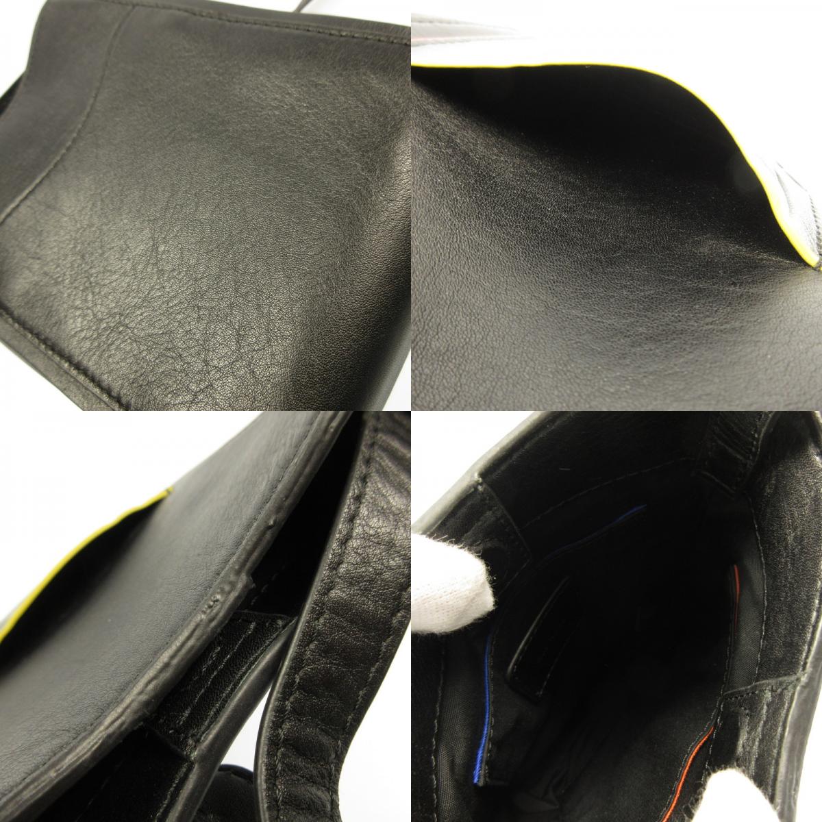 [Used] Paul Smith | Paul Smith Branded Color Edge Shoulder Bag apu041 Black