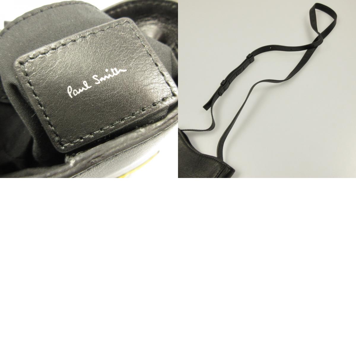 [Used] Paul Smith | Paul Smith Branded Color Edge Shoulder Bag apu041 Black