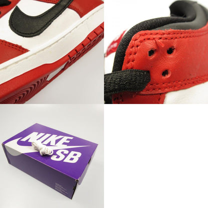【中古】NIKE | ナイキ SB DUNK LOW PRO 'CHICAGO' スニーカー BQ6817-600 レッド 28cm