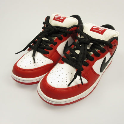 【中古】NIKE | ナイキ SB DUNK LOW PRO 'CHICAGO' スニーカー BQ6817-600 レッド 28cm