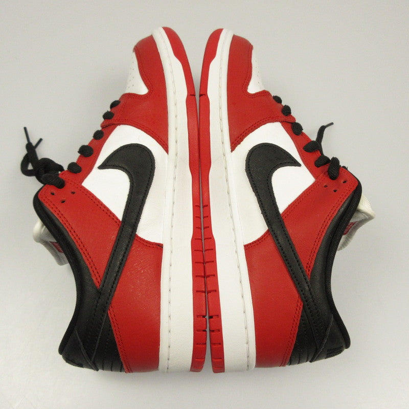 【中古】NIKE | ナイキ SB DUNK LOW PRO 'CHICAGO' スニーカー BQ6817-600 レッド 28cm