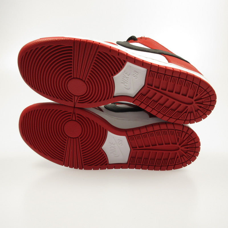 【中古】NIKE | ナイキ SB DUNK LOW PRO 'CHICAGO' スニーカー BQ6817-600 レッド 28cm