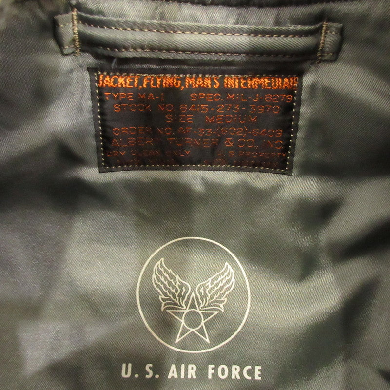 [Used] Buzz Rickson's | Buzz Rickson's Type MA-1 "ALBERT TURNER & CO., INC." Military Jacket BR14900 Size: M