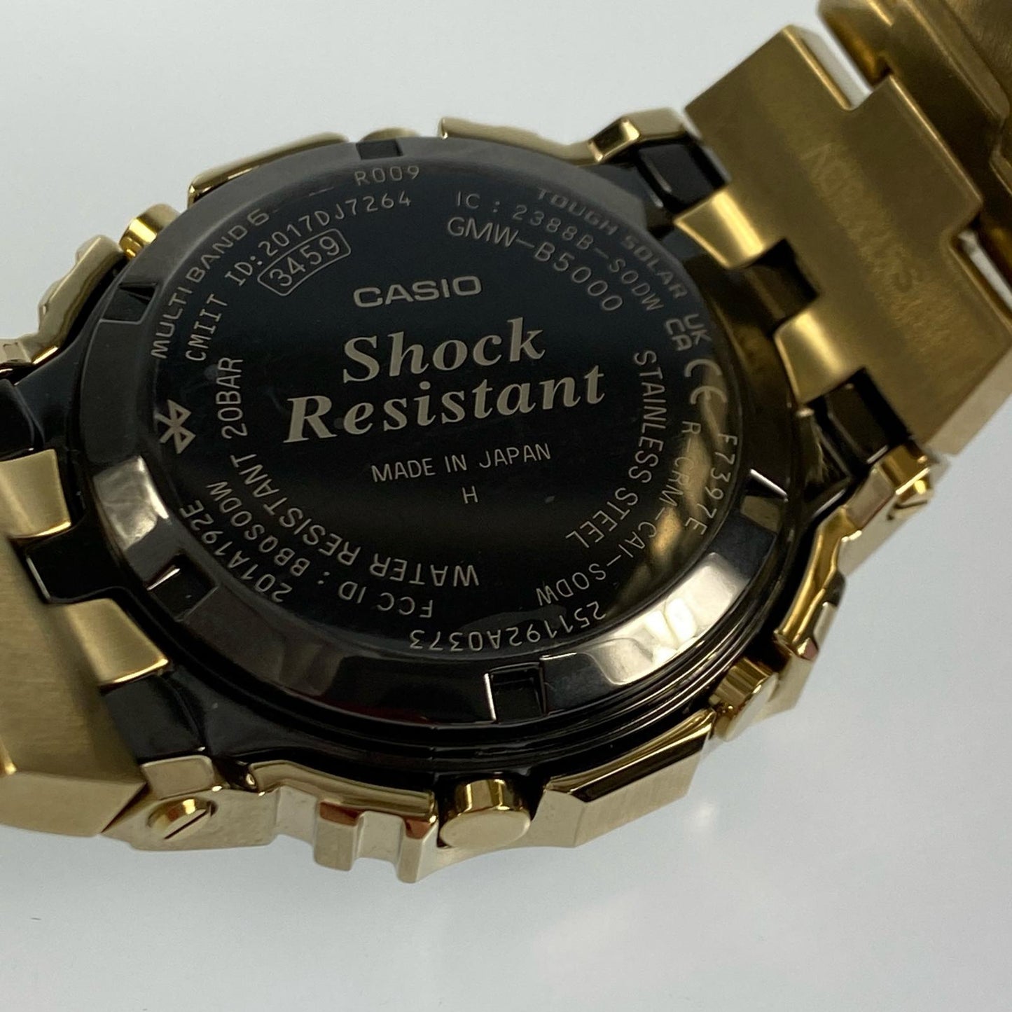 G-SHOCK | ジーショック 腕時計 GMW-B5000GD-9JF デジタル電波ソーラー ゴールド【姫路東店】