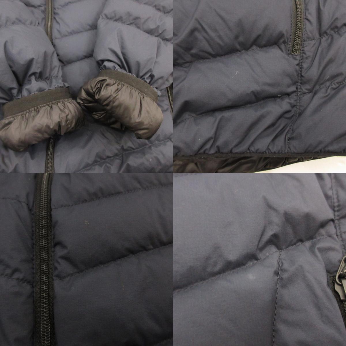 【中古】THE NORTH FACE | ザ・ノースフェイス Thunder Hoodie ダウンジャケット NY82011 ネイビー サイズ：S