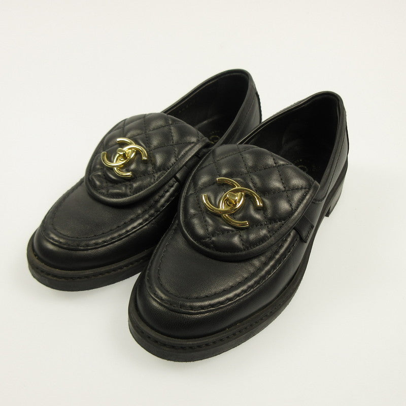 Used] CHANEL | Chanel Matelasse Turnlock Loafers G45474