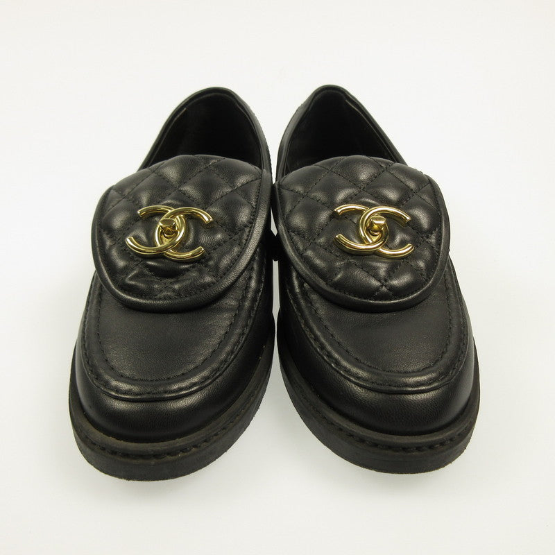 Used] CHANEL | Chanel Matelasse Turnlock Loafers G45474
