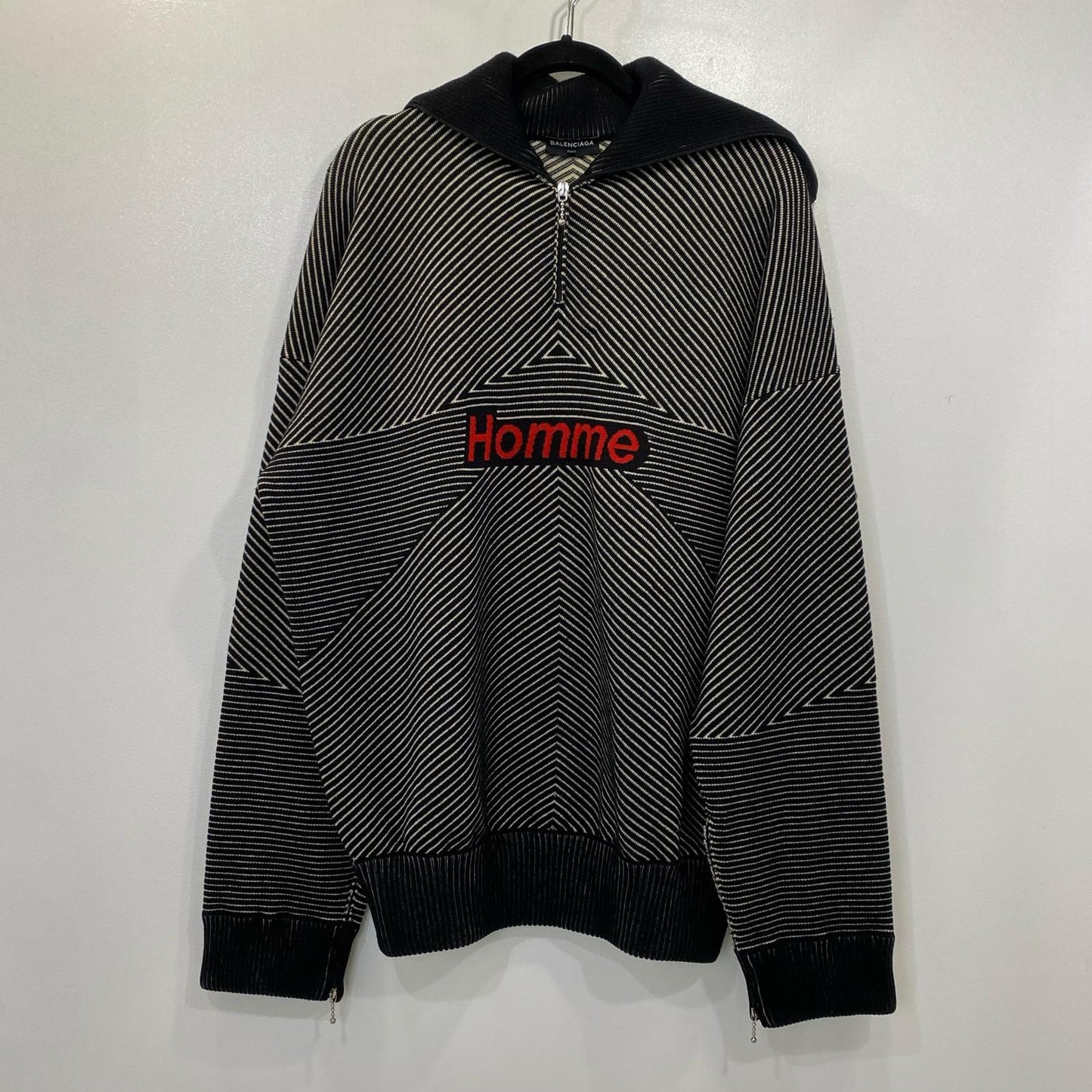 BALENCIAGA | バレンシアガ セーター 485653 国内正規品 2017A/W ブラック サイズ：M【姫路東店】
