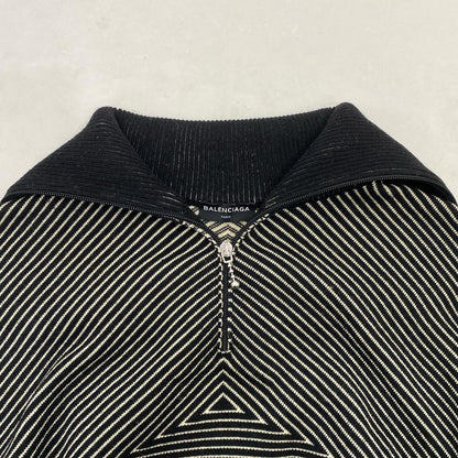 BALENCIAGA | バレンシアガ セーター 485653 国内正規品 2017A/W ブラック サイズ：M【姫路東店】