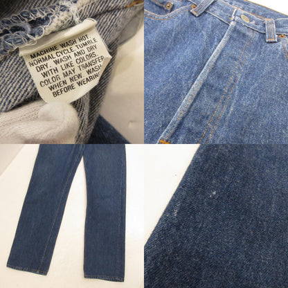 【中古】Levi's | リーバイス デニムパンツ 501-0015 ボタン裏520/USA製/ブランクタブ 年式:80s ブルー サイズ：32