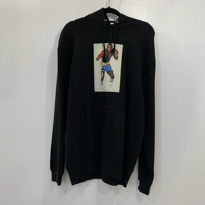 Used] reversal | CLUBBER LANG PORTRAIT SWEAT PARKA rvrocky010 Black Size: L