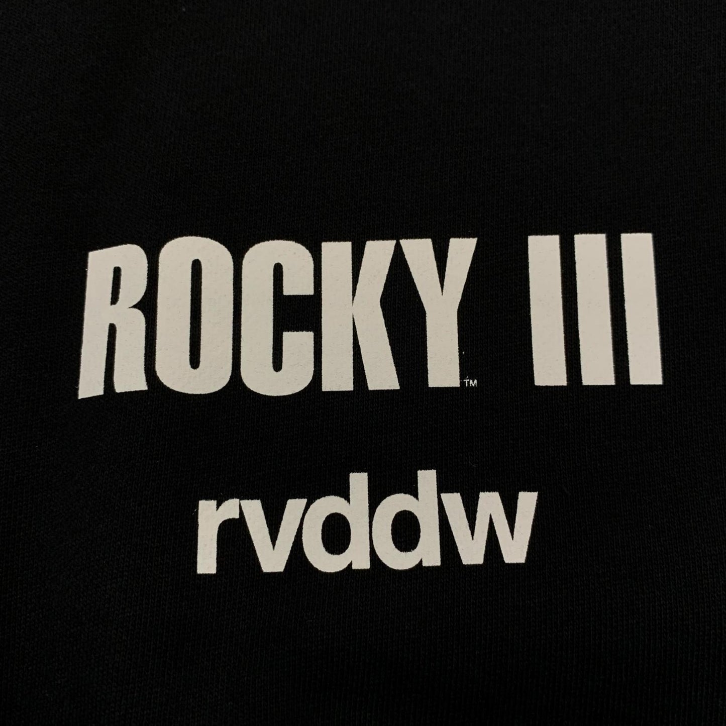 Used] reversal | CLUBBER LANG PORTRAIT SWEAT PARKA rvrocky010 Black Size: L