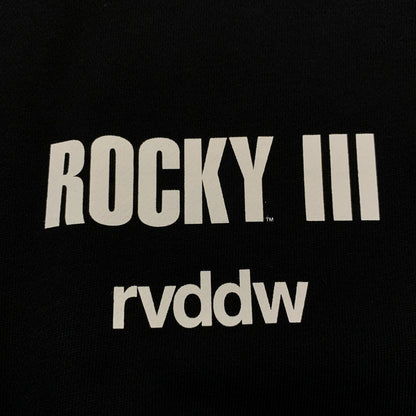 Used] reversal | CLUBBER LANG PORTRAIT SWEAT PARKA rvrocky010 Black Size: L