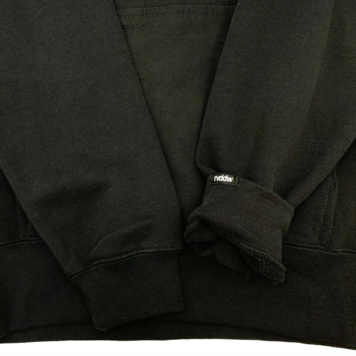 Used] reversal | CLUBBER LANG PORTRAIT SWEAT PARKA rvrocky010 Black Size: L