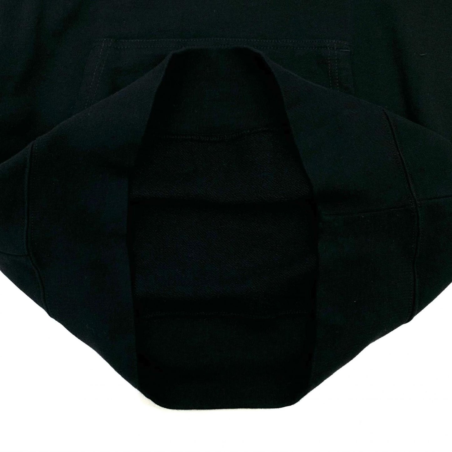 Used] reversal | CLUBBER LANG PORTRAIT SWEAT PARKA rvrocky010 Black Size: L
