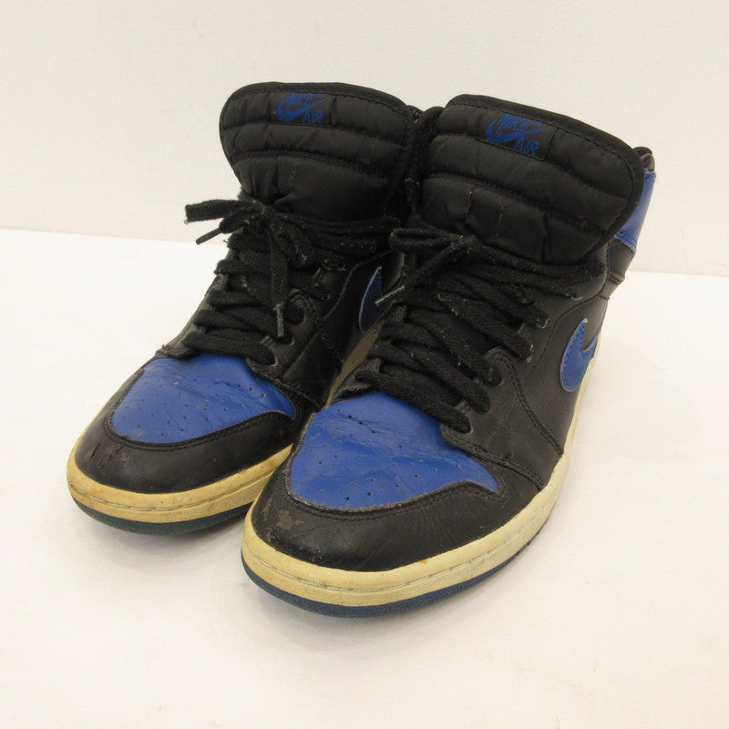 【中古】NIKE | ナイキ AIR JORDAN 1 RETRO スニーカー 010709 ブルー 27.5cm【姫路東店】
