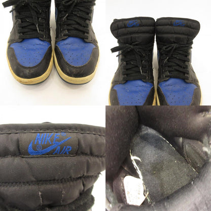【中古】NIKE | ナイキ AIR JORDAN 1 RETRO スニーカー 010709 ブルー 27.5cm【姫路東店】