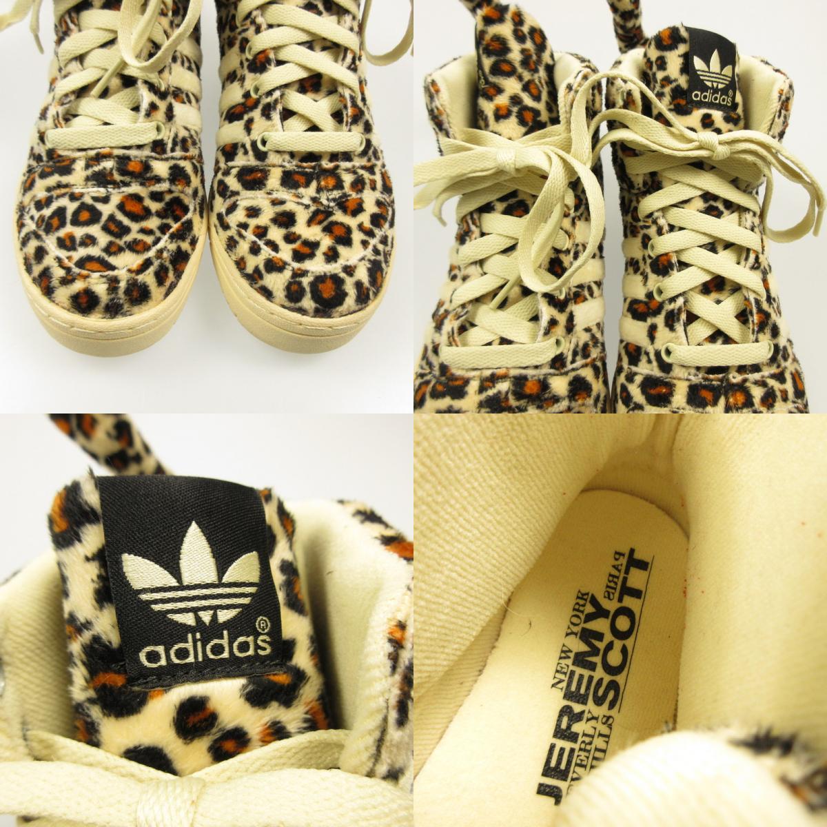 Used] adidas | Adidas Leopard Tale Sneakers V24536 x Jeremy Scott 24cm