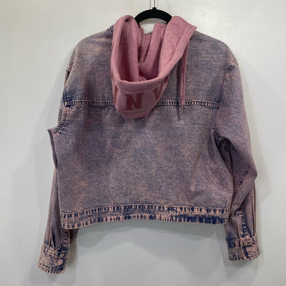 AAPE BY A BATHING APE | エーエイプバイアベイシングエイプ DENIM HOODIE SHIRT その他トップス AAPSTW8508XAN ピンク サイズ：XXS【姫路東店】