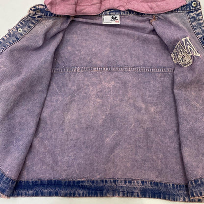 AAPE BY A BATHING APE | エーエイプバイアベイシングエイプ DENIM HOODIE SHIRT その他トップス AAPSTW8508XAN ピンク サイズ：XXS【姫路東店】
