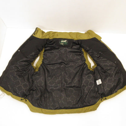 schott | ショット LATHER COMBI DOWN VEST Down Vest 3102057 Khaki Size: M