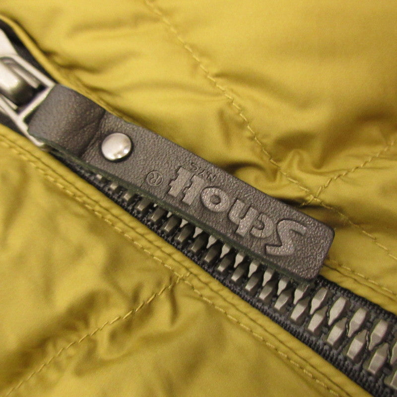 schott | ショット LATHER COMBI DOWN VEST Down Vest 3102057 Khaki Size: M