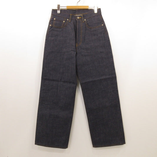 【中古】BEAMS | ビームス STRAIGHT RIGID DENIM デニムパンツ 11-21-1647-791 future archive ネイビー サイズ：S
