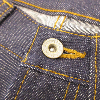 【中古】BEAMS | ビームス STRAIGHT RIGID DENIM デニムパンツ 11-21-1647-791 future archive ネイビー サイズ：S