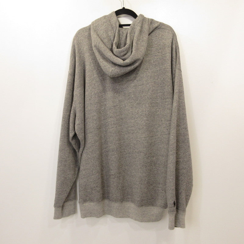 POLO RALPH LAUREN | ポロ・ラルフローレン ビッグ フィット フリース フーディ パーカー 100059520 グレー サイズ：XL