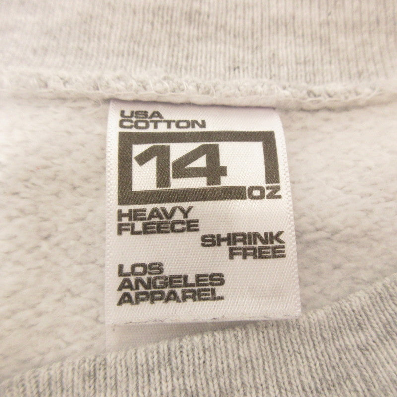 【Used】LOS ANGELES APPAREL | Los Angeles Apparel 14oz Sweatshirt Grey Size: L